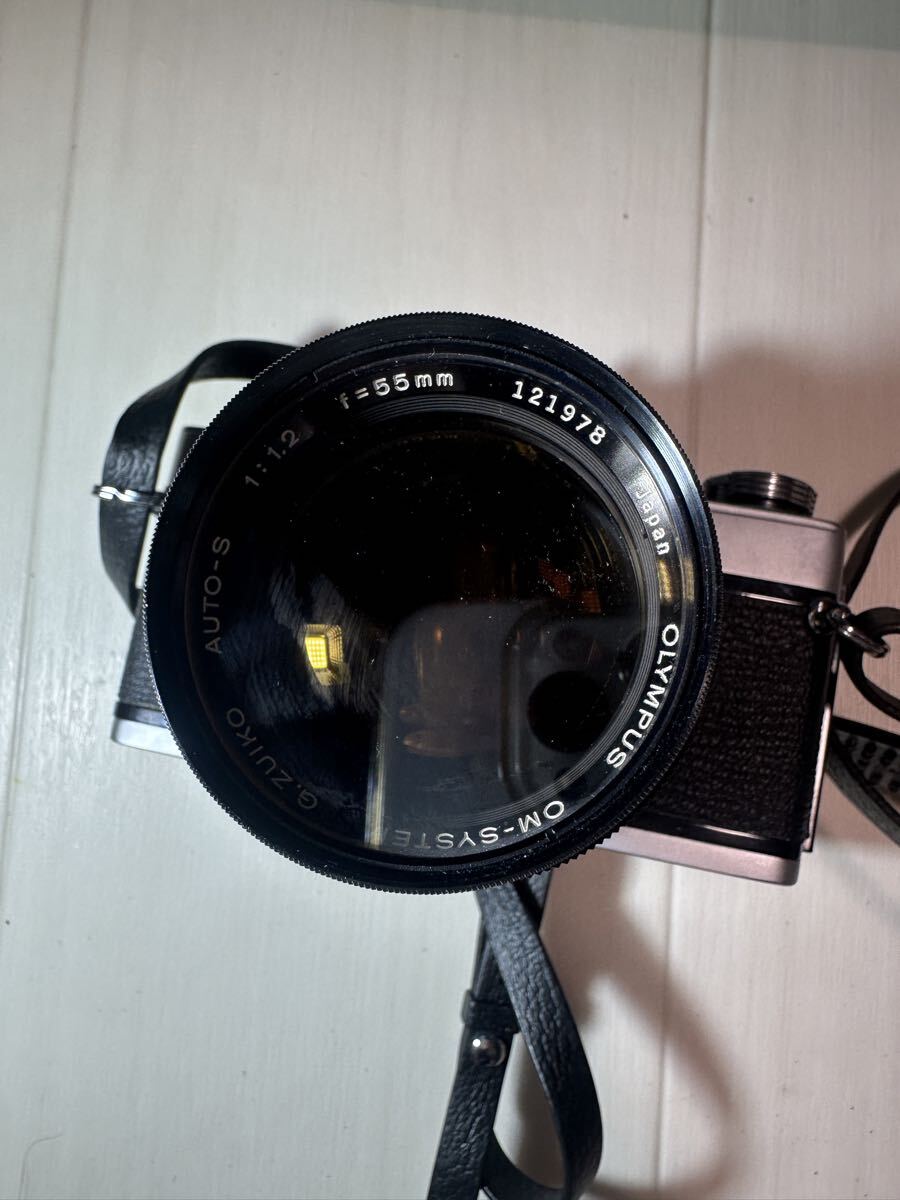 【1円スタート】OLYMPUS オリンパス OM-1 OM-SYSTEM G.ZUIKO AUTO-S 1:1.2 55mm 一眼レフ フィルムカメラ ボディ レンズ_画像10