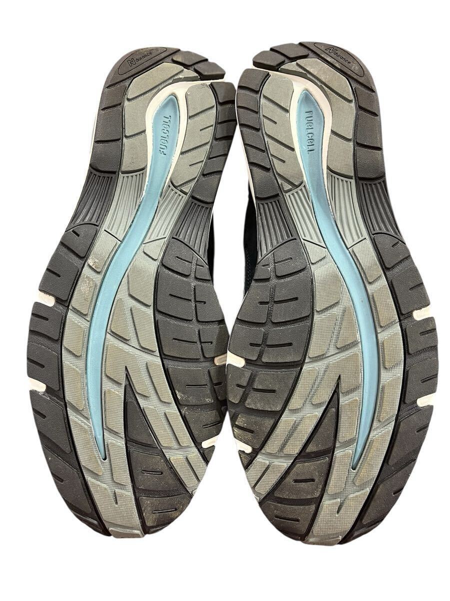 ☆ ニューバランス 27.5cm U991NV2 スエード イングランド製 スニーカー メンズ ネイビー 箱付_画像8