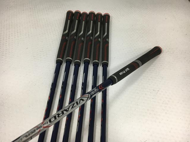 中古(7本) ホンマ Be ZEAL(ビジール) 535 アイアン 2018 5~11 VIZARD for Be ZEAL[8615_画像3