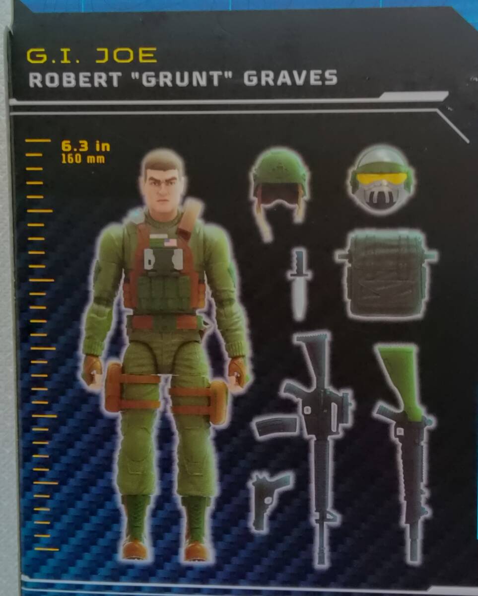 Hasbro ハズブロ G.I.ジョー CLASSIFIED SERIES 87 クラシファイドシリーズ G.I.JOE ROBERT GRUNT GRAVES グラント_画像3