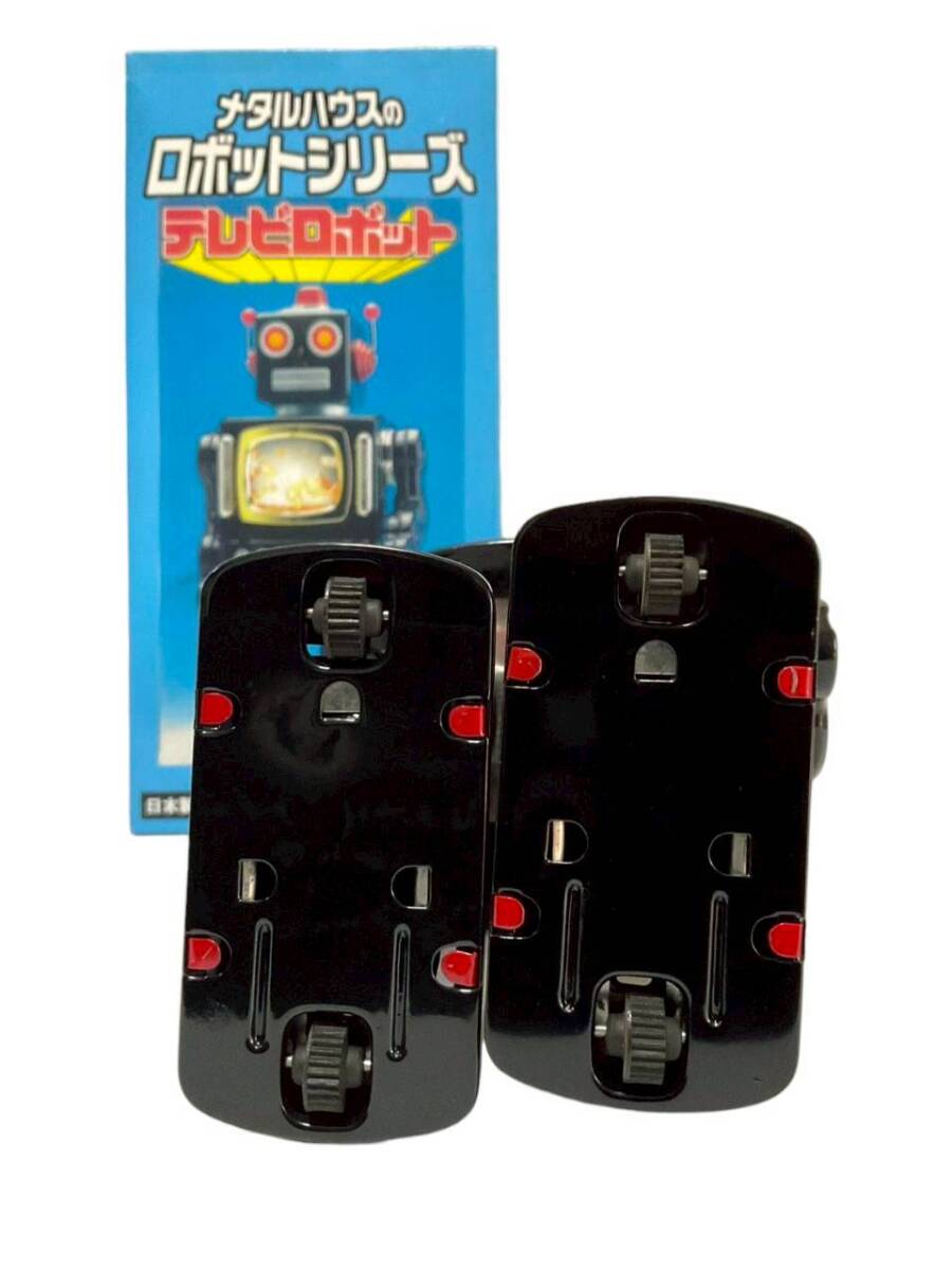 D1.[ как новый работа хороший ] Television робот электрический жестяная пластина игрушка metal house производства 30cm неиспользуемый товар 