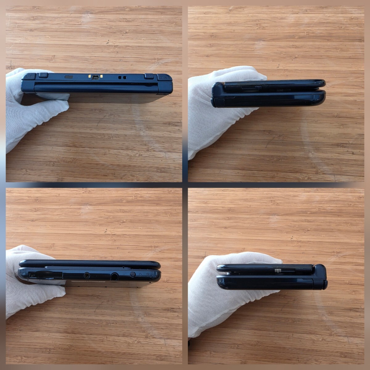 1円スタート! 3DS Newニンテンドー3DS LL 本体 メタリックブルー 本体 クマトモ アダプターおまけ 送料230円_画像4