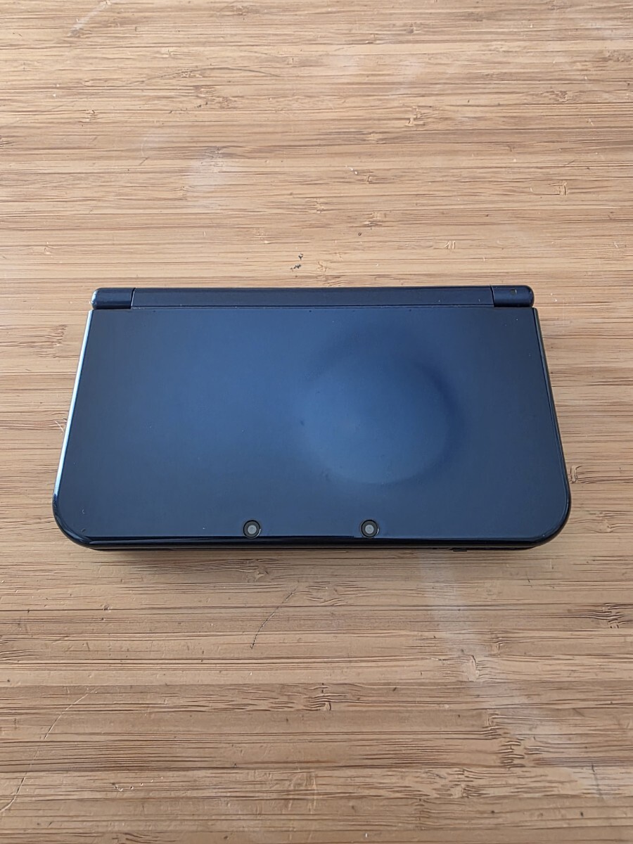 1円スタート! 3DS Newニンテンドー3DS LL 本体 メタリックブルー 本体 クマトモ アダプターおまけ 送料230円_画像2