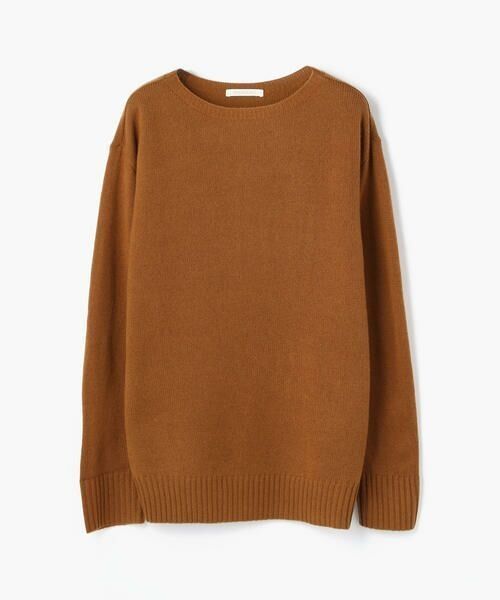 ck46 GALERIE VIE カシミヤ100% ボートネック プルオーバー　セーター　ニット　TOMORROWLAND トゥモローランド　ギャルリーヴィー_画像9