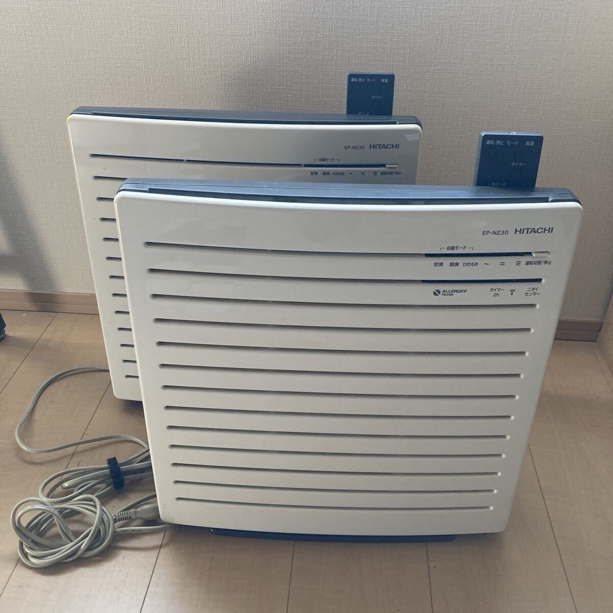 空気清浄機 日立 HITACHI EP-NZ30 2台_画像1