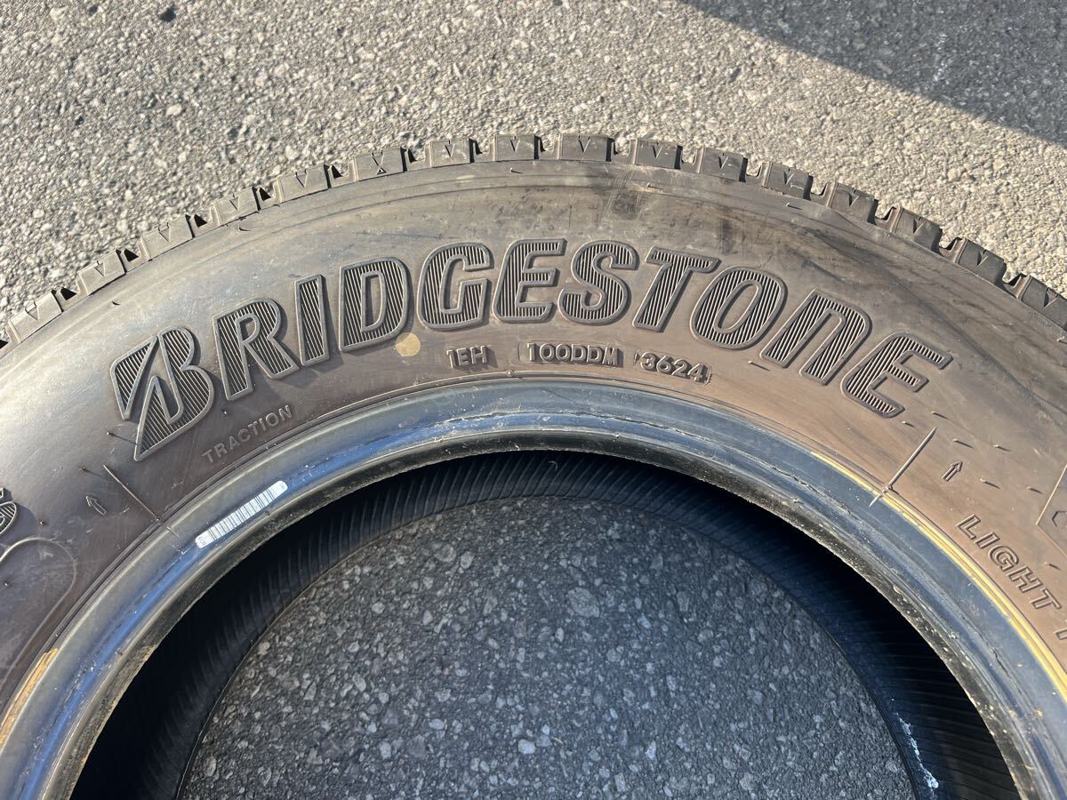 バリ溝　ブリヂストン BLIZZAK W989 225/70R16 117/115L LT 2024年 スタッドレスタイヤ6本セット_画像5