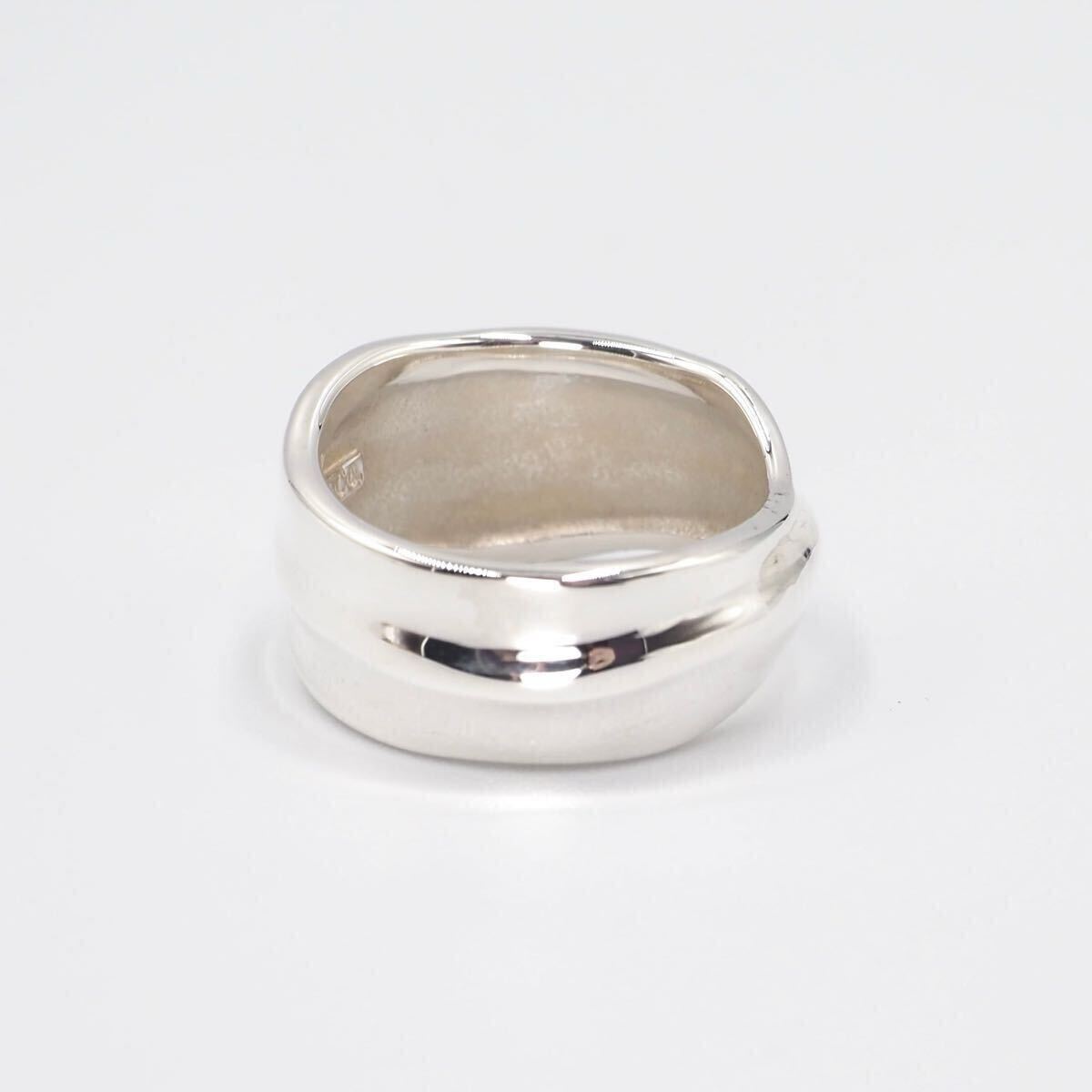 Tiffany&Co. 約13号 リーフ リング シルバー925 ティファニー_画像4