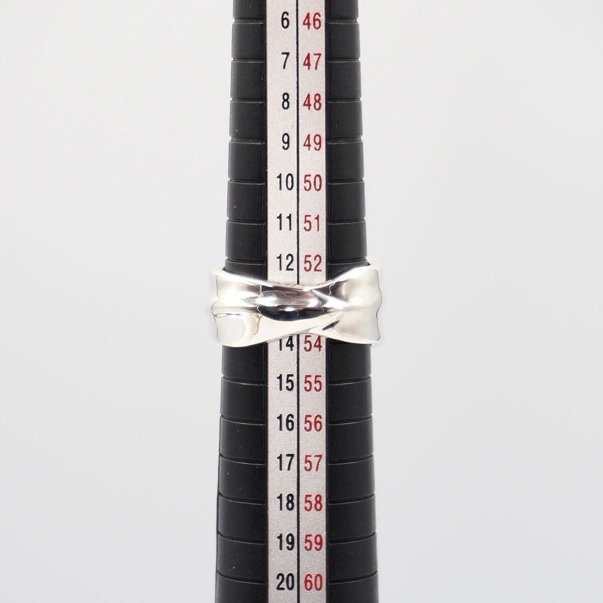 Tiffany&Co. 約13号 リーフ リング シルバー925 ティファニー_画像6