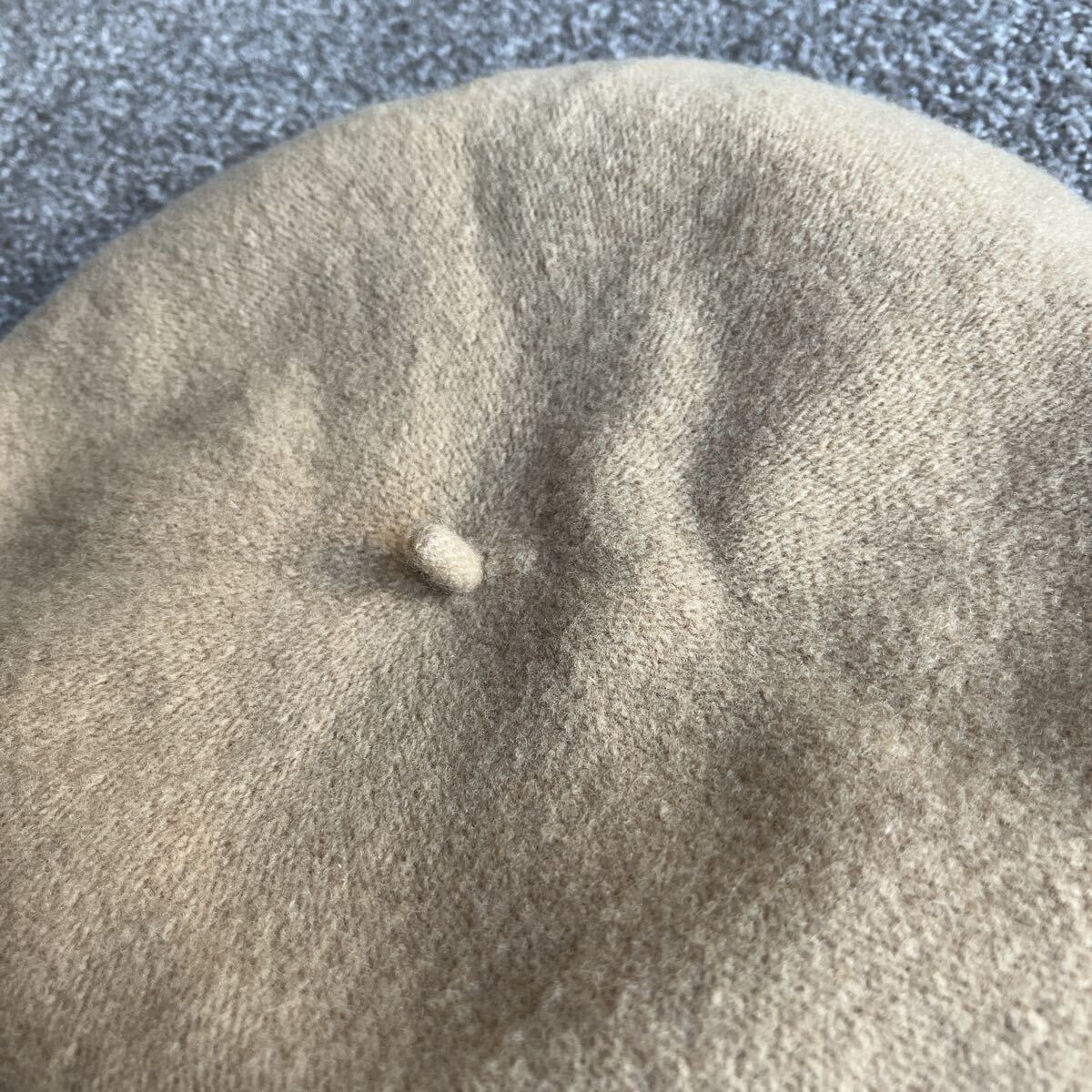 NEW YORK HAT ニューヨークハット Philadelphia rapid transit ベレー帽 ウール100% ベージュ 59.5cm_画像5