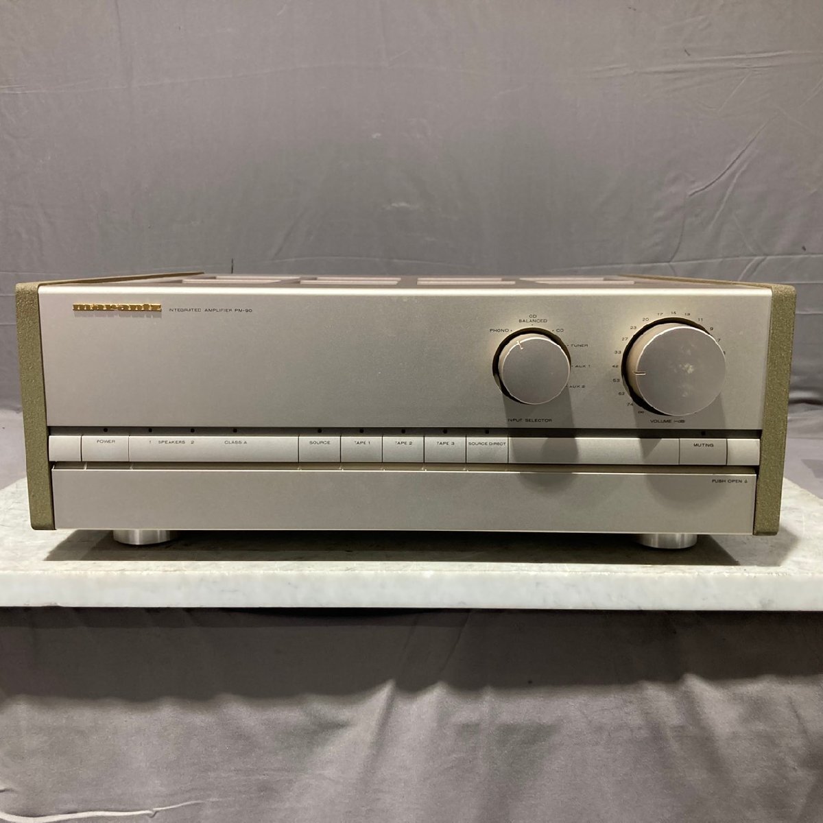 【C】marantz PM-90 プリメインアンプ マランツ 193105_画像2