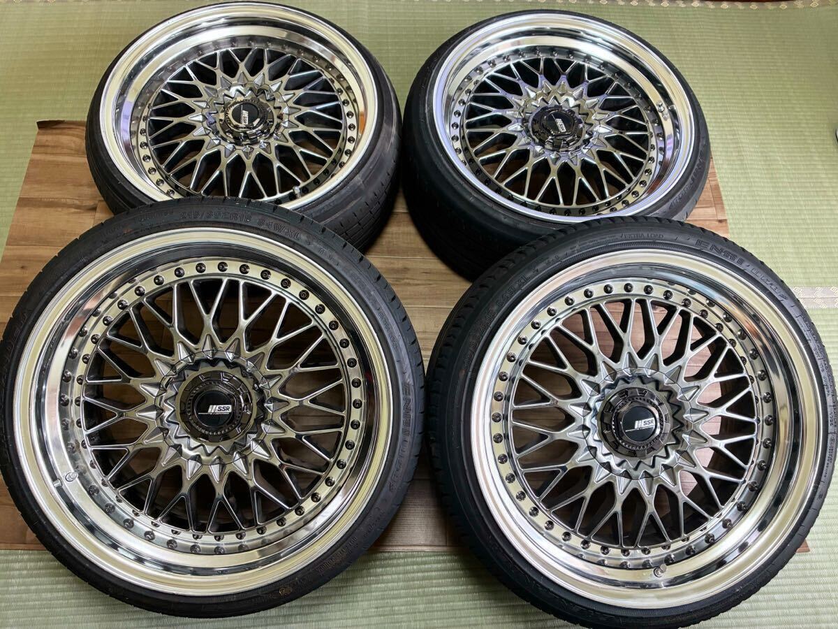 【美品】SSR プロフェッサー メッシュ MESH 18インチ 8.5J 86 BRZ プリウス レガシー インプレッサ カローラ ウィッシュ CT WORK_画像1