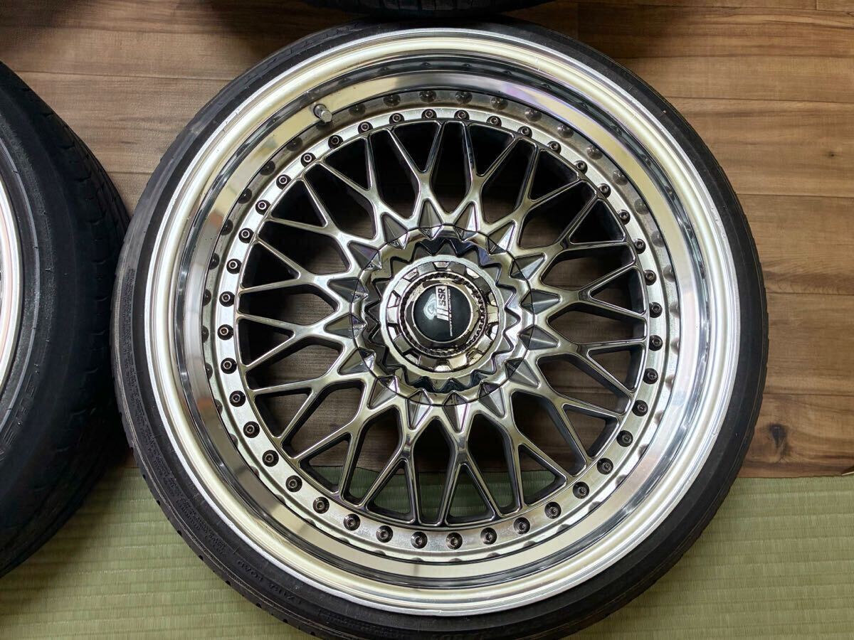【美品】SSR プロフェッサー メッシュ MESH 18インチ 8.5J 86 BRZ プリウス レガシー インプレッサ カローラ ウィッシュ CT WORK_画像5