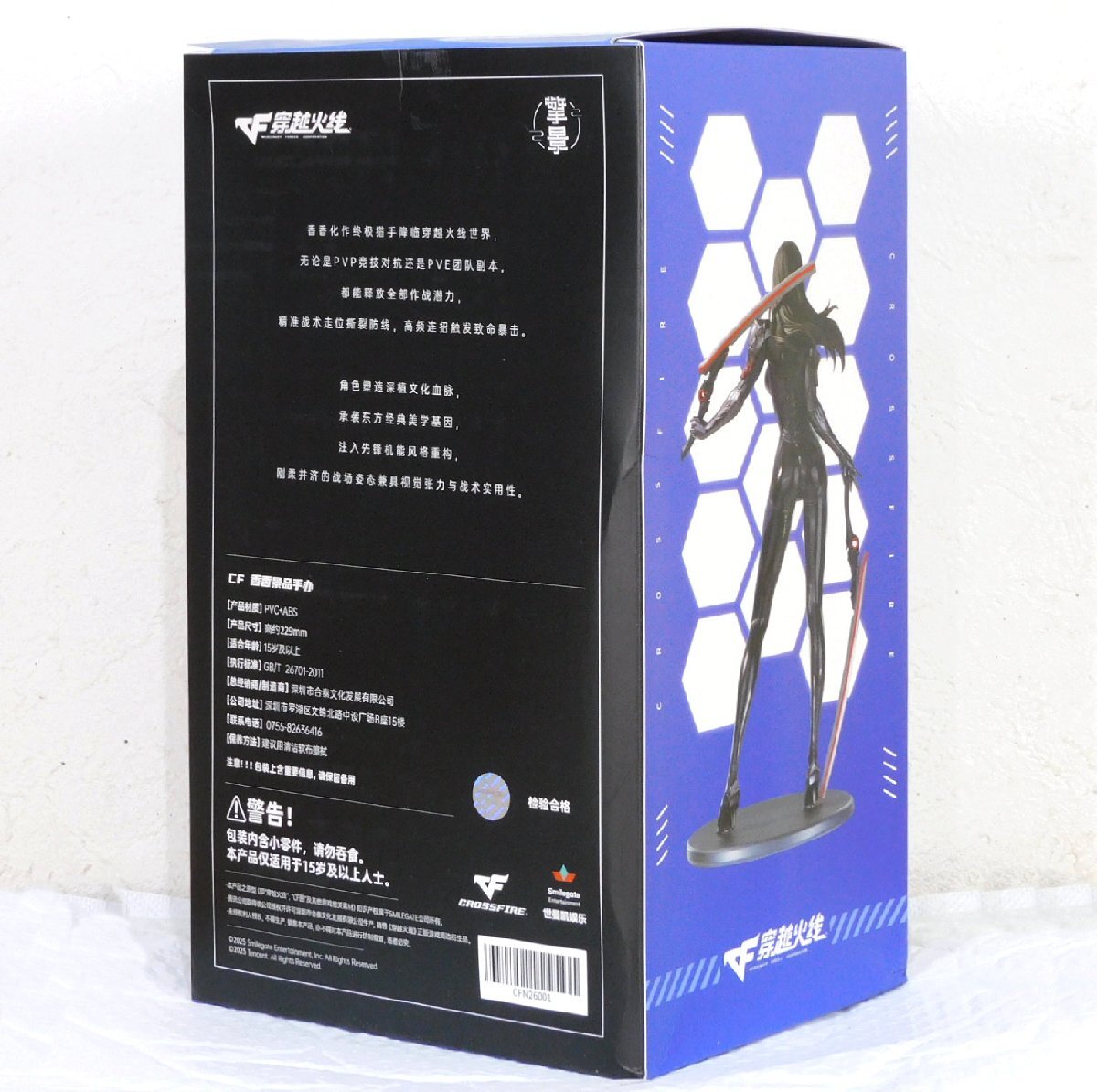 クロスファイア◆ 清境 孫尚香◆ 1/7スケール◆ ボディスーツ◆ 二刀流◆ 完成品フィギュア◆ 専用箱◆ 三国志◆ 海外限定品_画像9