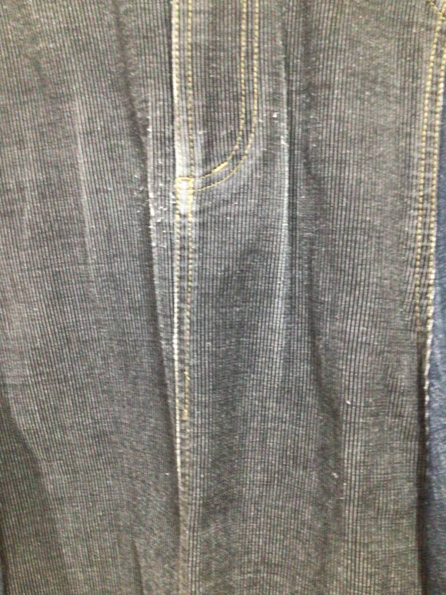 M3117／センソユニコ　i＋mu ポケット付きロングデニムスカート／40／インディゴ_画像2