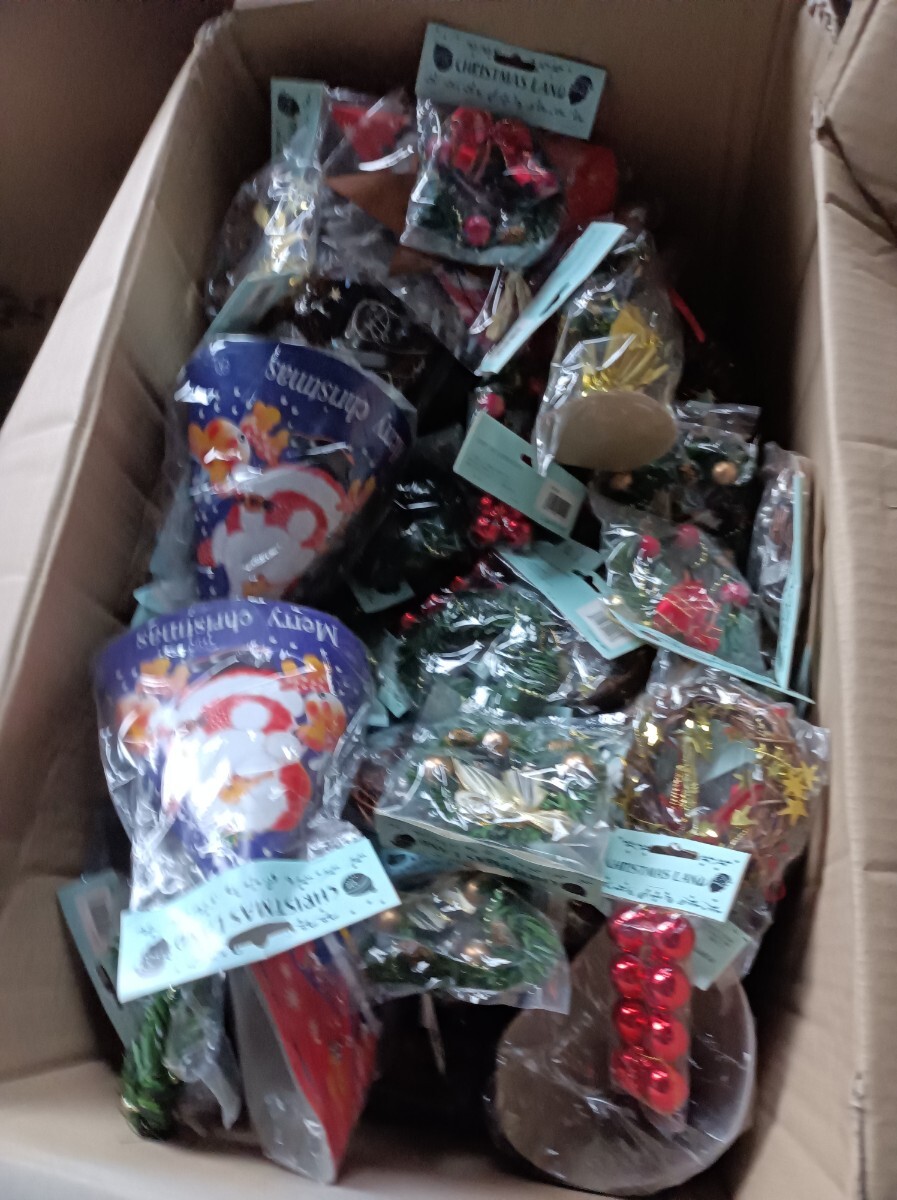 クリスマス ◆ 飾り 雑貨 ◆ 大量 ◆ 未使用 ◆ 売れ残り在庫品 【保管 倉庫】_画像3
