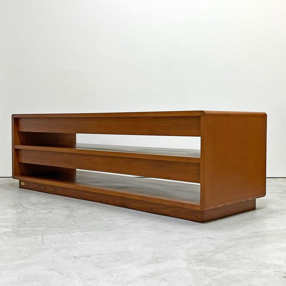 *ite-IDEEma Roo TV шкаф MALUH TV CABINET AV панель регулировщик открытый модель Anne тонн Brown пепел материал W140cm