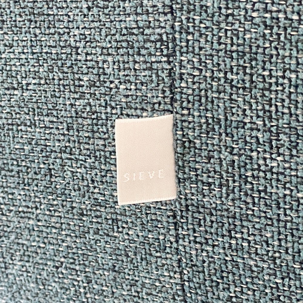 ● シーヴ SIEVE バージュ bulge 二人掛けソファ 2Pソファ 2シーター W177㎝ブルー系 ファブリック ナチュラルモダンデザイン_画像10