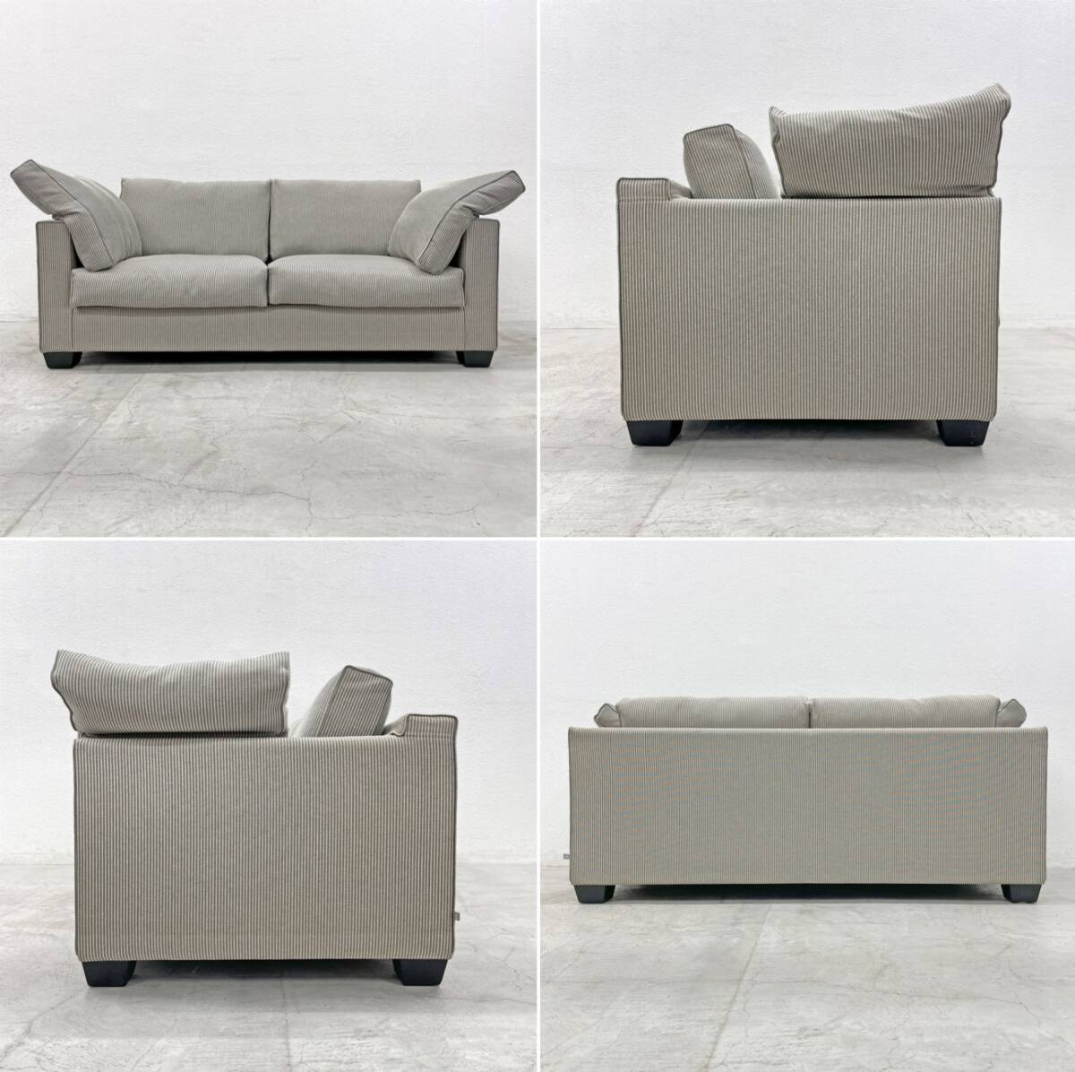 〓 アイラーセン eilersen ストックホルム STOCKHOLM 2人掛け ソファ アクタス ACTUS 取扱い 北欧家具 ELAN 参考価格61万円の品_画像6