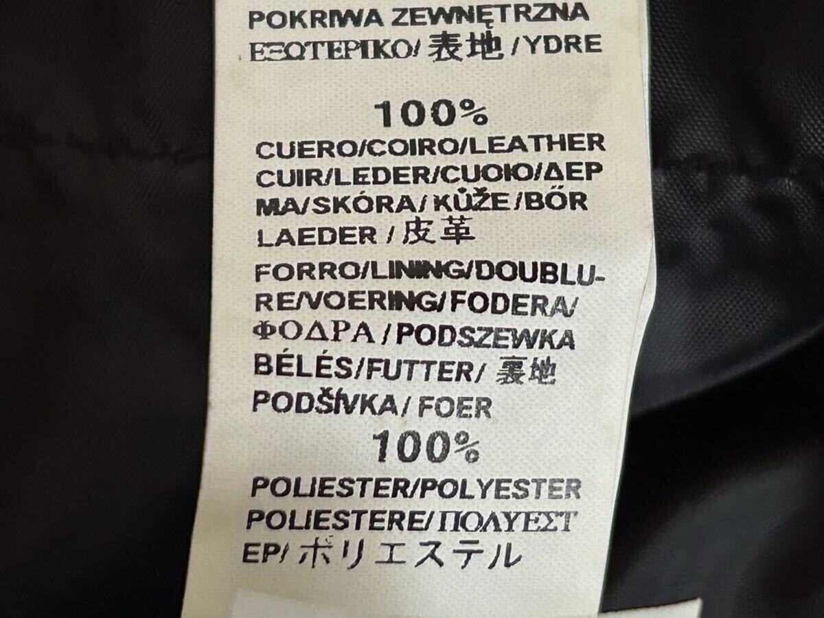 ZARA☆ザラ☆オーバースカート☆本革☆レディースM☆ブラック☆未使用_画像8