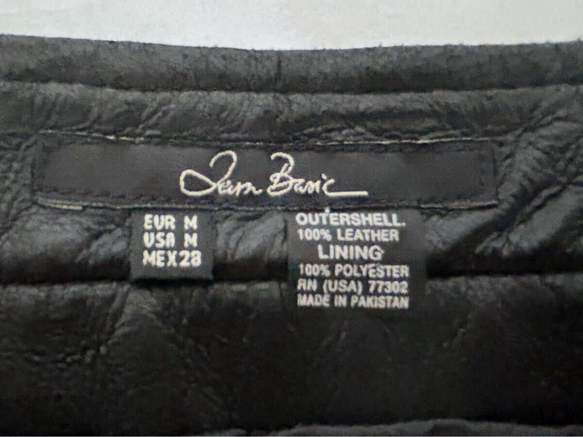 ZARA☆ザラ☆オーバースカート☆本革☆レディースM☆ブラック☆未使用_画像4