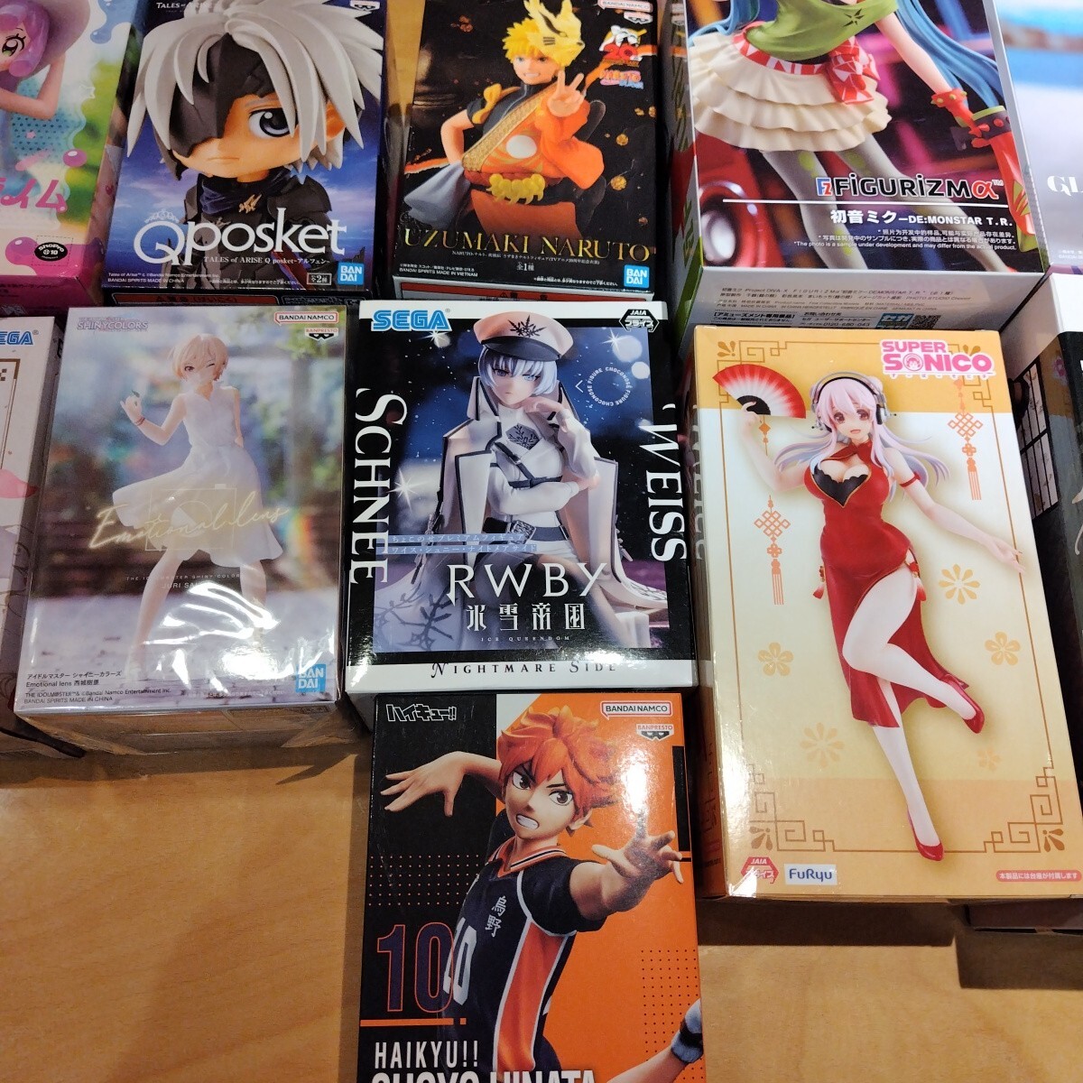 フィギュアおまとめ自宅保管品 美少女、ナルト、ハイキューなど11点_画像4