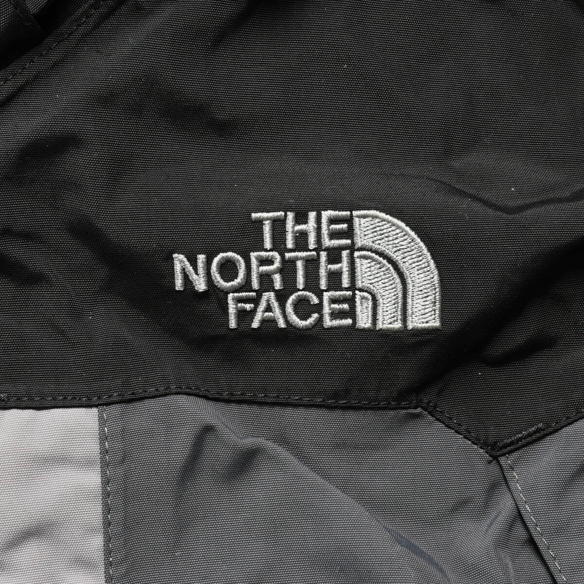 THE NORTH FACEノースフェイス◆ナイロンシェルジャケット◆チャコール×ブラック◆サイズL_画像5