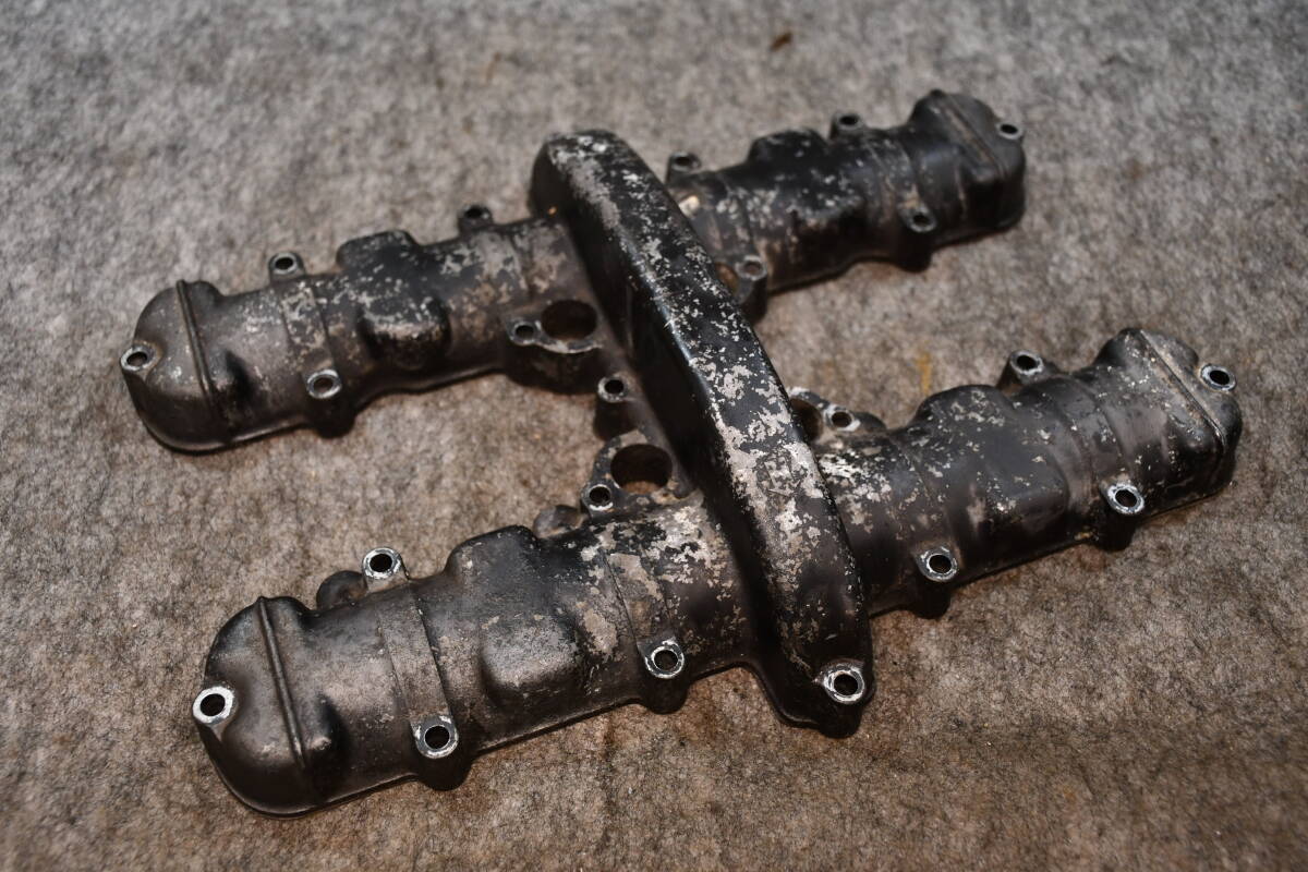 [Y25-3313]KAWASAKI Z400FX для оригинальный крышка головки цилиндров б/у товар /Z400FX крышка головки цилиндров /KZ550 крышка головки цилиндров /Z400FX оригинальный крышка головки цилиндров 