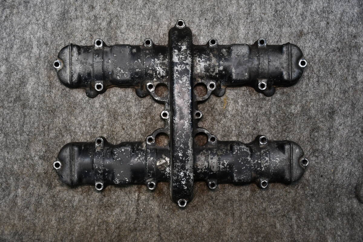 [Y25-3313]KAWASAKI Z400FX для оригинальный крышка головки цилиндров б/у товар /Z400FX крышка головки цилиндров /KZ550 крышка головки цилиндров /Z400FX оригинальный крышка головки цилиндров 