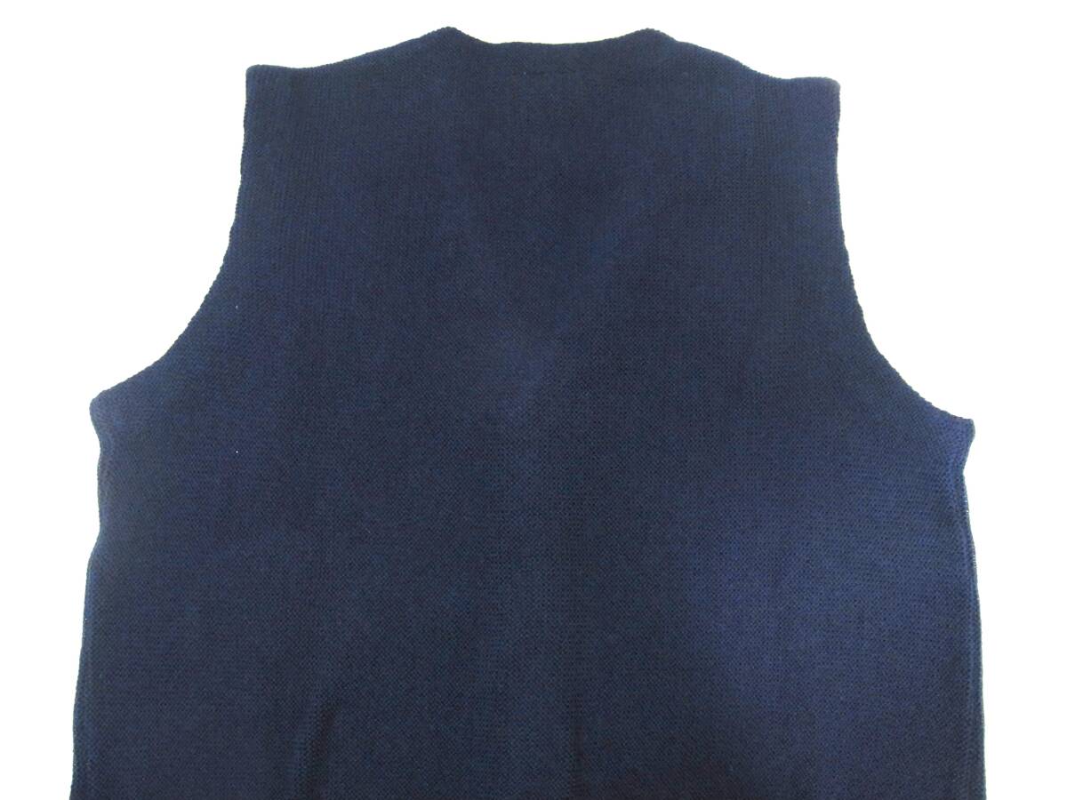 11/17 ヴィンテージ 古着 ラコステ LACOSTE 毛100％ ベスト ジレ MAサイズ ゴルフウェア /重ね着 下北沢 高円寺_画像5