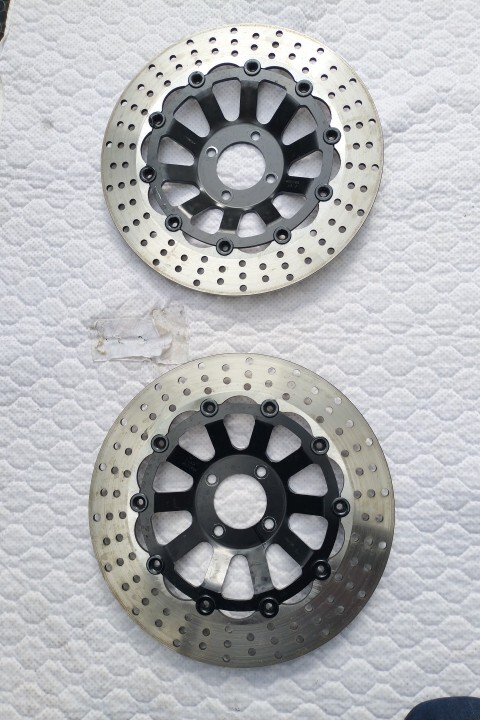 z1 z2 z1000mk2 z900 z750fx z400fx フロントディスクローター 320mm カワサキ ブレーキディスク sunstar サンスター_画像1