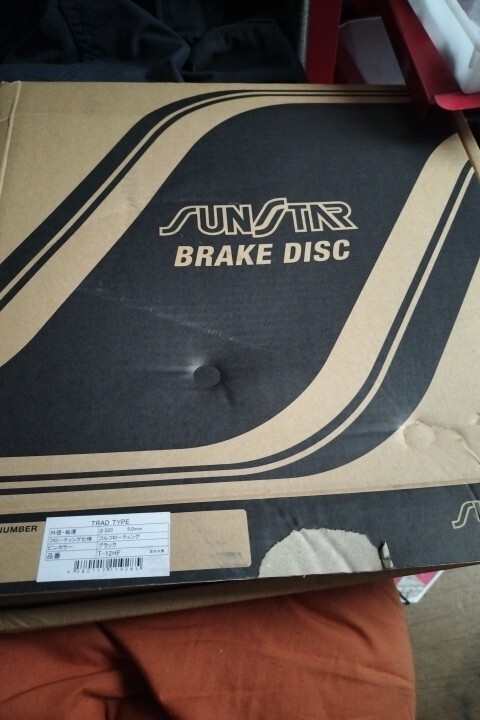 z1 z2 z1000mk2 z900 z750fx z400fx フロントディスクローター 320mm カワサキ ブレーキディスク sunstar サンスター_画像4