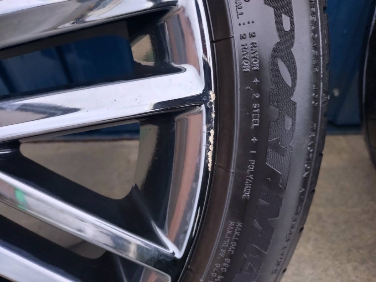 210系 クラウンアスリート 純正ホイール スパッタリング 18インチ 8J PCD114.3 5穴 純正流用 225/45R18_画像7