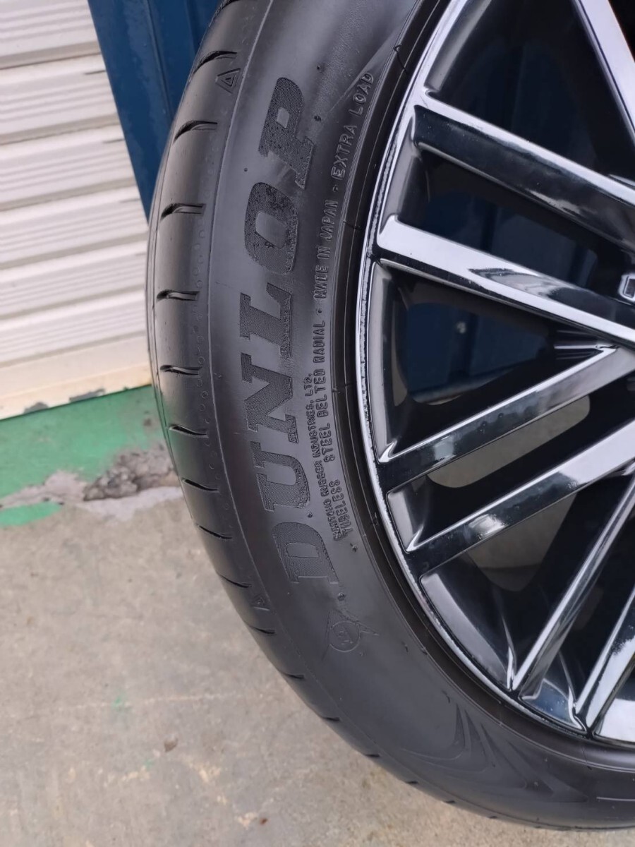 210系 クラウンアスリート 純正ホイール スパッタリング 18インチ 8J PCD114.3 5穴 純正流用 225/45R18_画像8