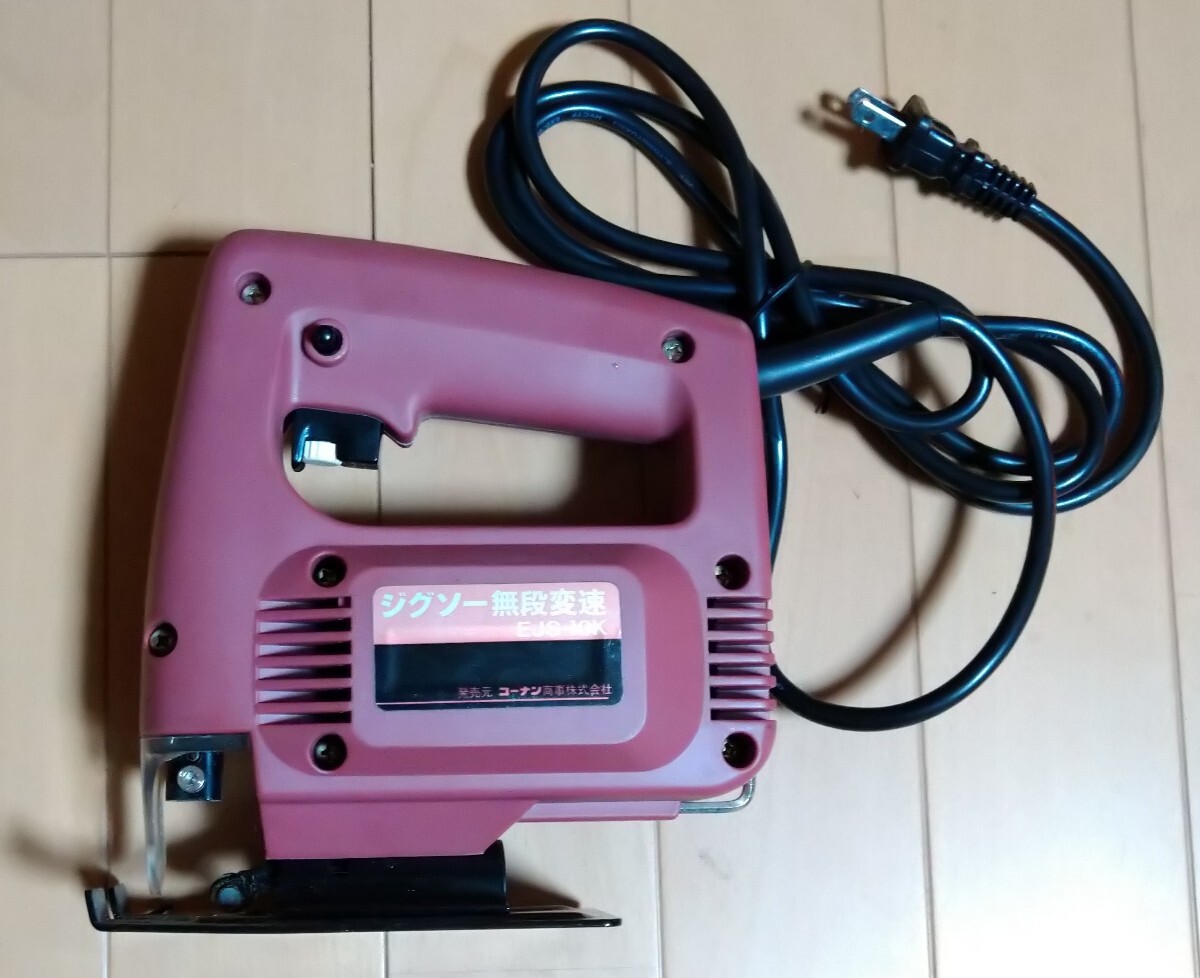  лобзик электроинструмент угловой n бесступенчатая коробка передач EJS10K разрез деревообработка большой . construction искривление линия угол .. разрез лезвие имеется электризация проверка settled руководство пользователя инструкция нет 