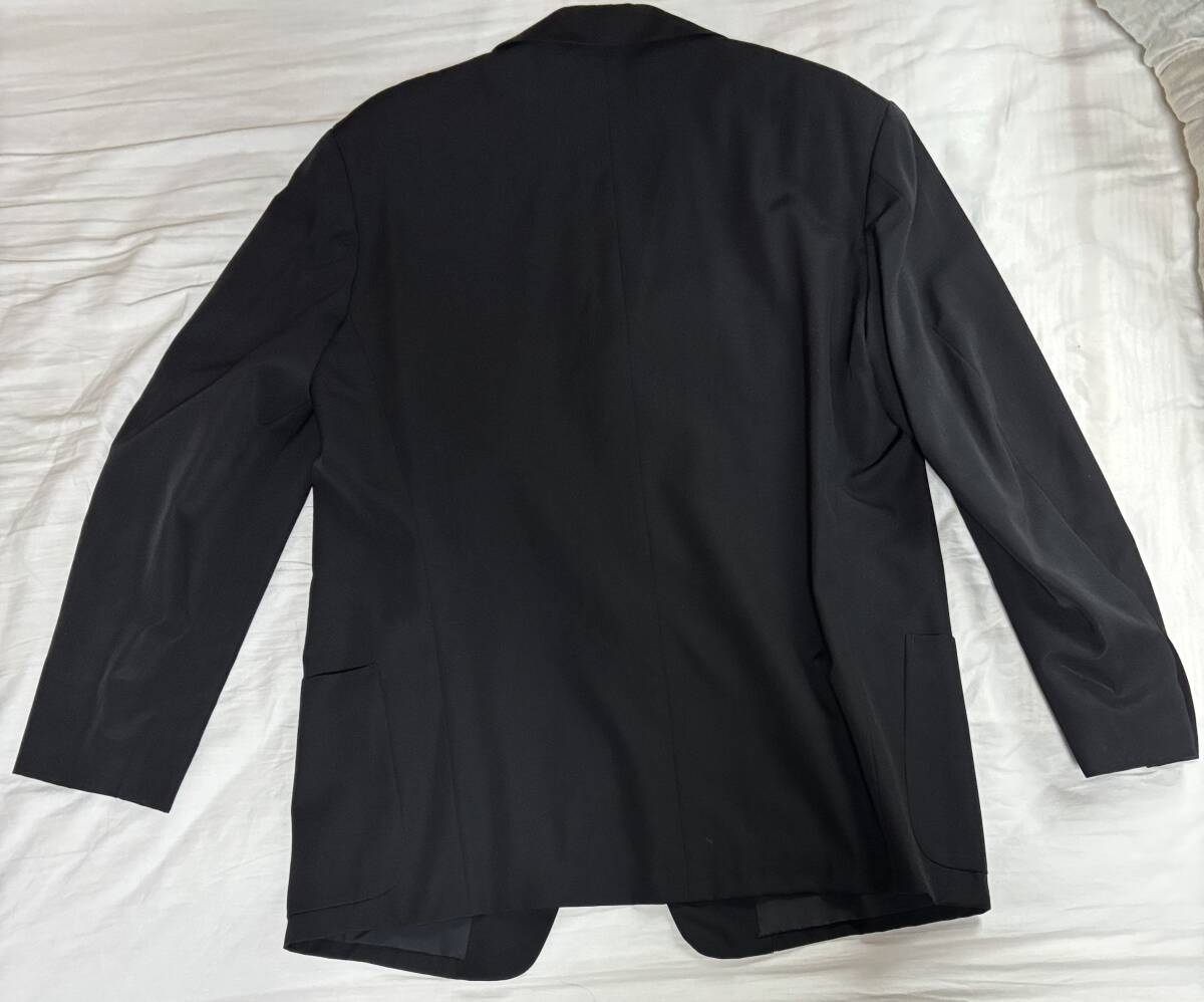 ★本人着用★yohji yamamoto pour hommeヨウジ★チャイナ風襟パッチポケットジャケット★黒ブラック★サイズM_画像6