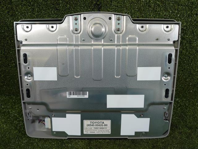 エスクァイア ノア ヴォクシー DBA-ZRR80G リアモニター 08540-00420-B0 純正オプション フリップダウン_画像5