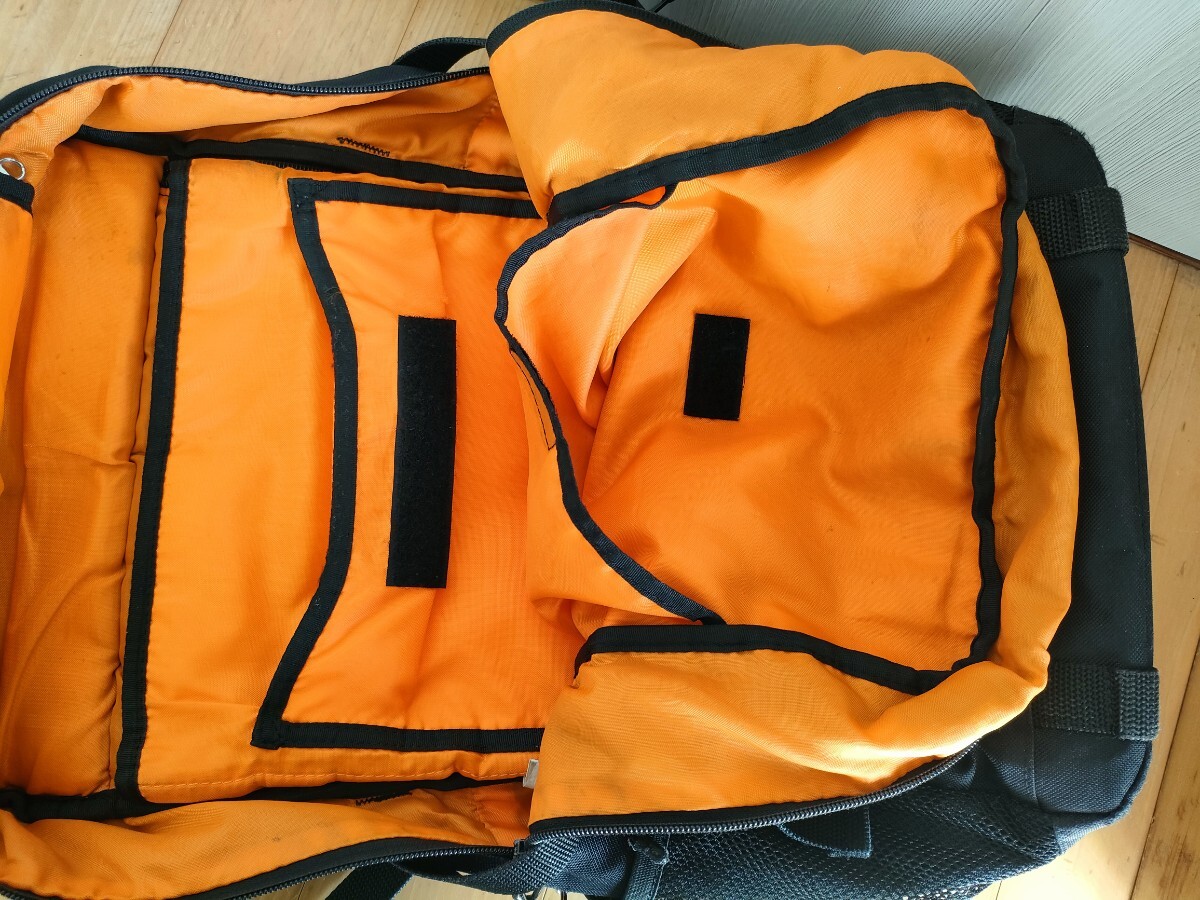 ●ALPHA INDUSTRIES 黒 バックパック / 大容量 デイパック リュック メンズ リュック バックパック ブラック リュックサック 大容量 黒_画像7