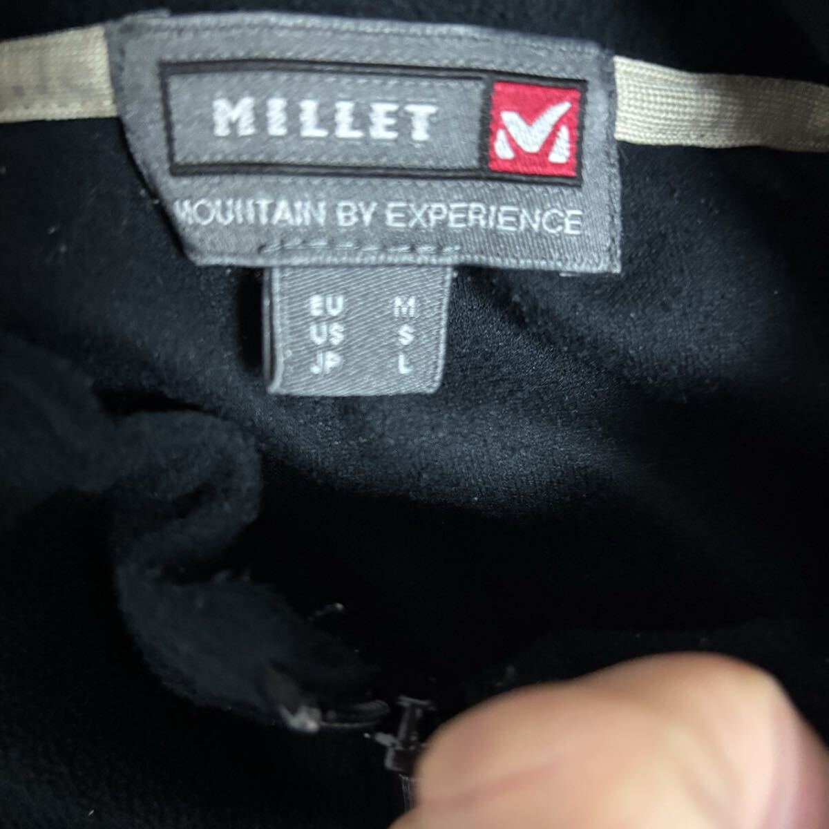 ミレーMILLETマイクロマティーク コントラスト ジャケットJP L フリースジャケット_画像3