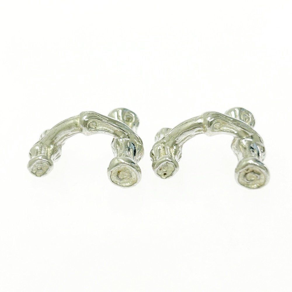 【1円スタート】TIFFANY & Co. ティファニー シルバー バンブー 総重量11.2g 925刻印 カフス 526500_画像4