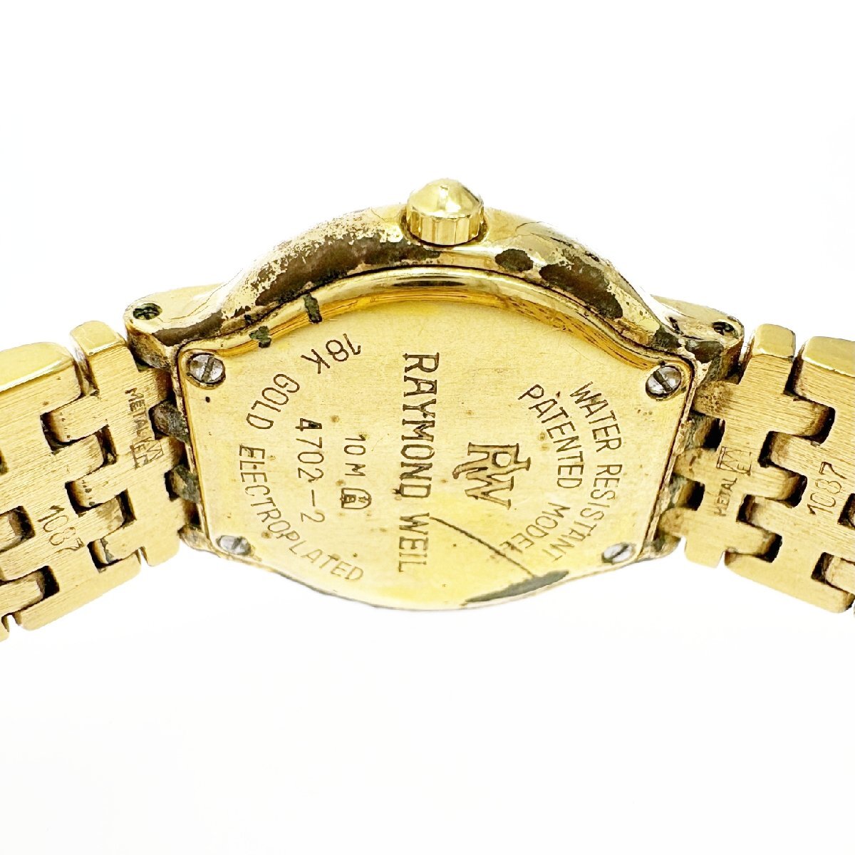 [1 иен старт ][ товар с некоторыми замечаниями ]RAYMOND WEIL Raymond way ru4702-2 18K GOLDELECTROPLATED кварц женские наручные часы 515024