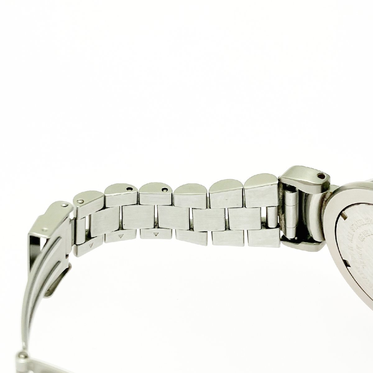 【1円スタート】HUNTING WORLD ハンティングワールド SPL.0144165 スポーツアバウト SS ブラック文字盤 クオーツ レディース腕時計 519508_画像7