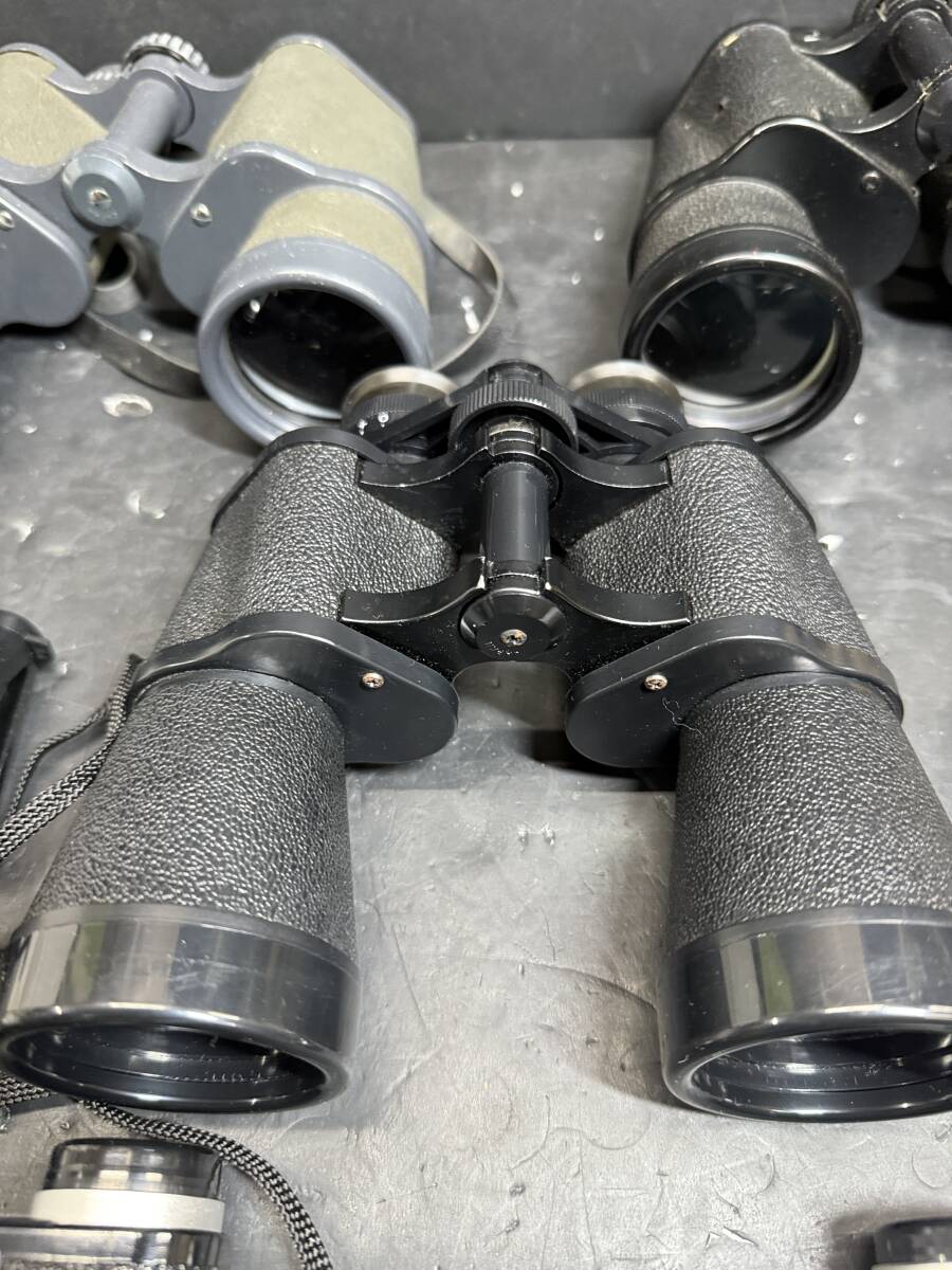 ★コレクター必見 双眼鏡 7個まとめ サイズいろいろ 自然観察 スポーツ観戦 ビンテージ コレクション 現状品 Se274_画像4