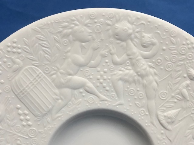 ◎Rosenthal ローゼンタール ティーカップ＆ソーサーの16cmソーサー 「魔笛」◎z51_画像2