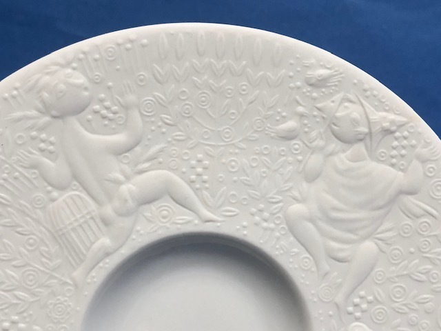 ◎Rosenthal ローゼンタール ティーカップ＆ソーサーの16cmソーサー 「魔笛」◎z51_画像3