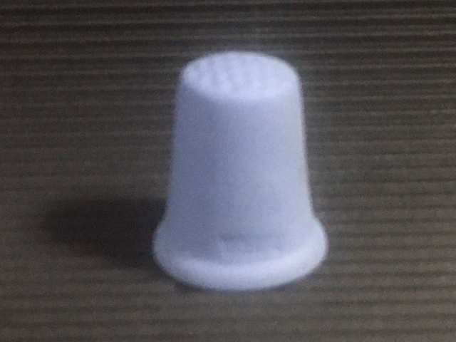 ◎ウェッジウッド ジャスパー 指貫 シンブル 「白鳥」◎e45_画像2