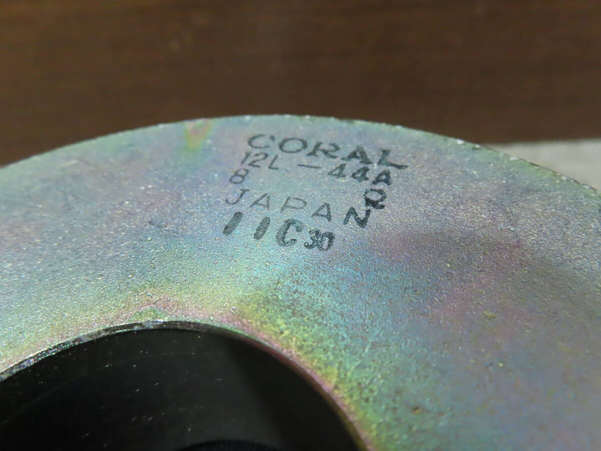 CORAL　コーラル　X-VII 31cmウーファー　動作良好　端子欠けあり　一台_画像8