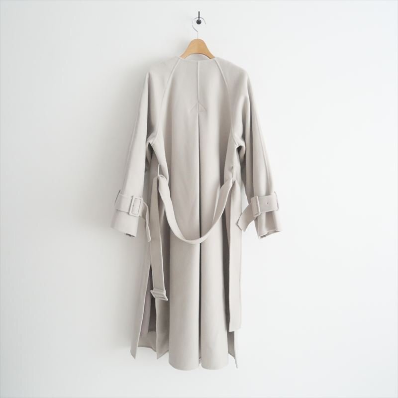 2023AW / MOGA モガ / ノーカラーコート 2 / B0234CFC203 / 2409-0259_画像4