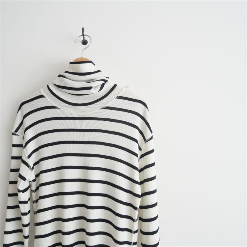 2024AW・人気完売品 / 未使用 / DEUXIEME CLASSE ドゥーズィエムクラス / rib タートル ニット / 24070500709030 / 2506-0586_画像2