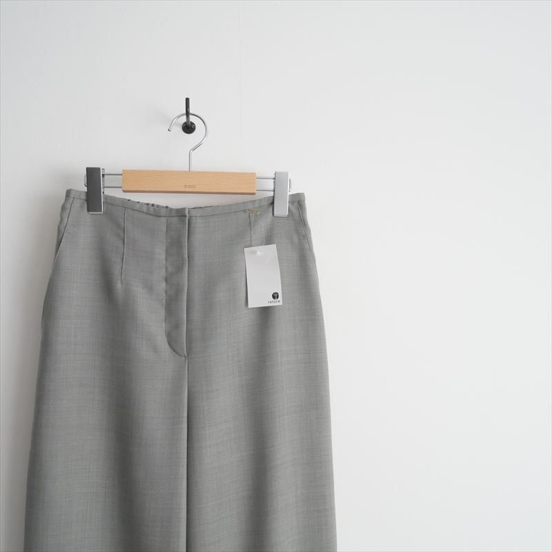 2023AW / Ballsey ボールジィ / TOMORROWLAND トゥモローランド / ライトカルゼ ストレートパンツ 36 / 11043404001 / 2411-0398_画像2