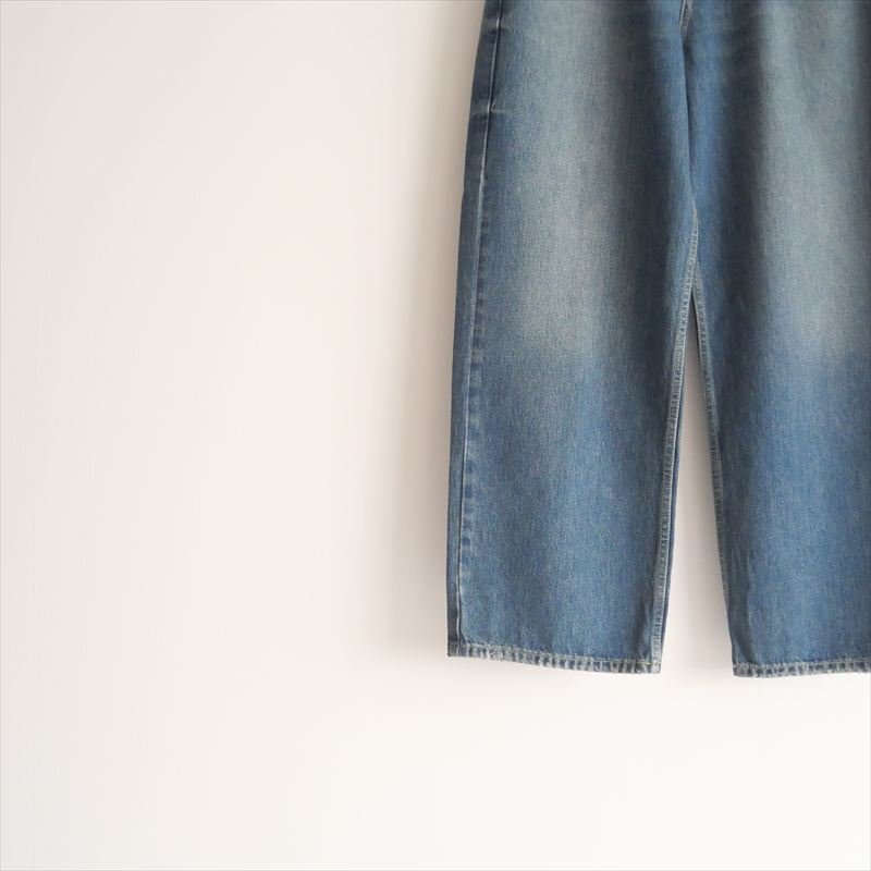 〇2025AW今季 / 未使用 / Curensology カレンソロジー / ＜&RC＞ワイドルーズデニムパンツ 40 / 123825 / 2510-1067_画像3